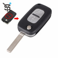 Factory price black custom key fob shell 2 button key shell machine